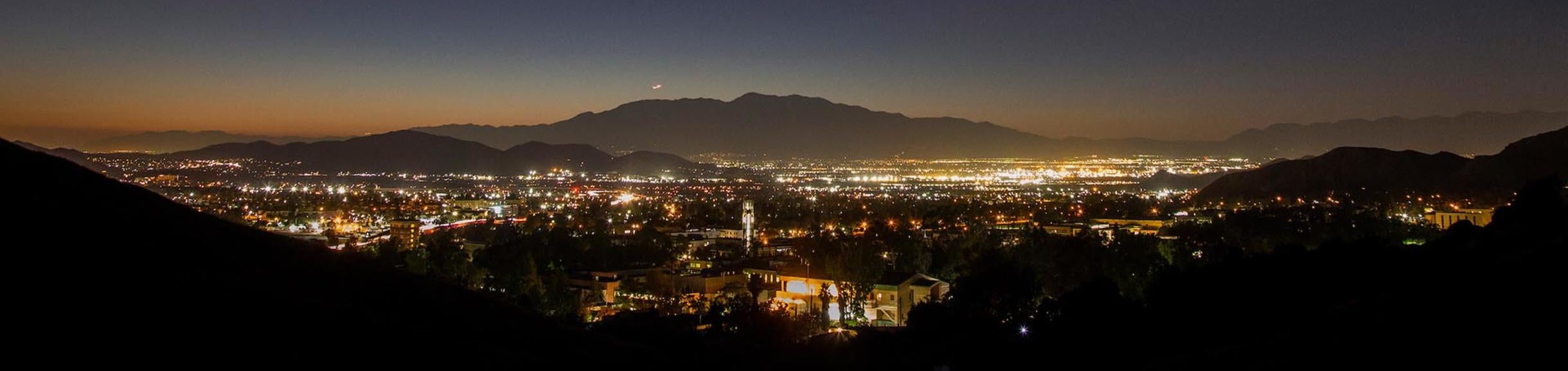 Comet Neowise over campus (c) UCR